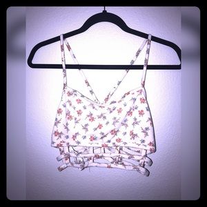 Flower crop top🌸